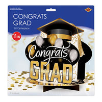 3-D Congrats Grad Centerpiece