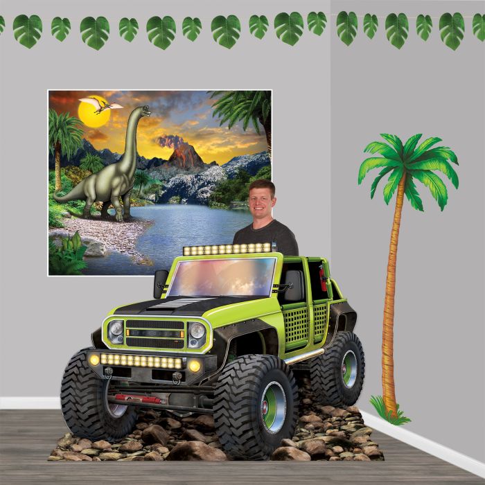 Green Off-Road Truck Stand-Up