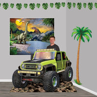 Green Off-Road Truck Stand-Up