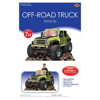 Green Off-Road Truck Stand-Up