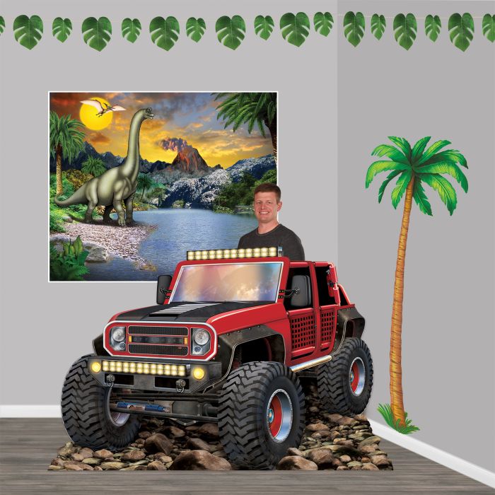 Red Off-Road Truck Stand-Up