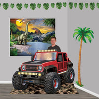 Red Off-Road Truck Stand-Up