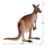 Jointed Kangaroo Wall Decoration