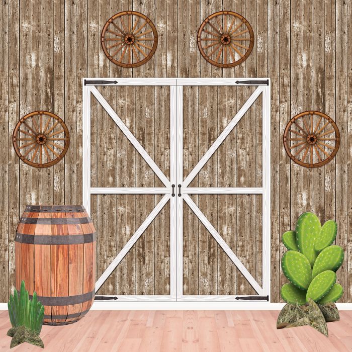 Wagon Wheel Cutout Decorations