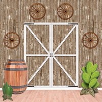 Wagon Wheel Cutout Decorations