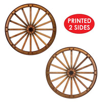 Wagon Wheel Cutout Decorations