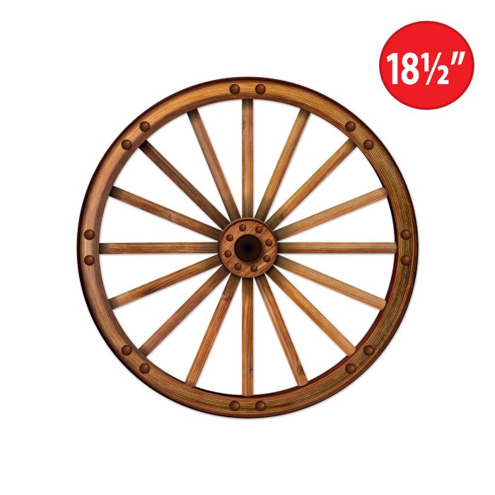 Wagon Wheel Cutout Decorations