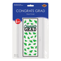 Green Congrats Grad Door Cover