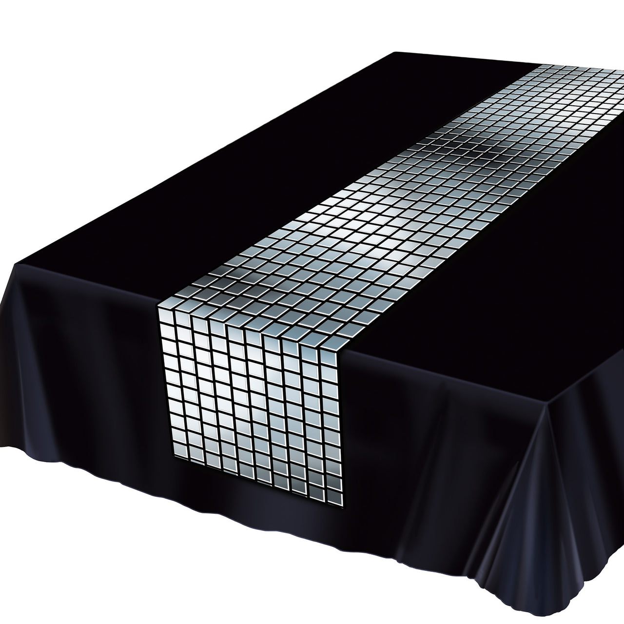 Metallic Disco Ball Table Runner (1 per package)
