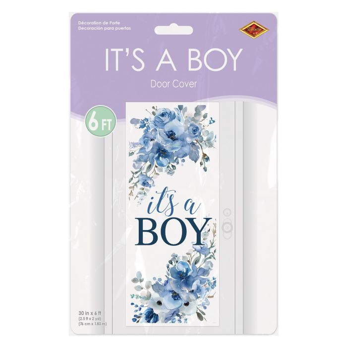 It's A Boy Door Cover