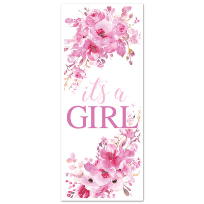 It's A Girl Door Cover (1 per package)