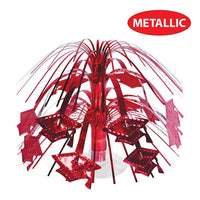 Red Grad Cap Mini Cascade Centerpiece