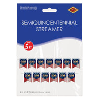 Semiquincentennial Streamer - Patriotic Banner Decoration