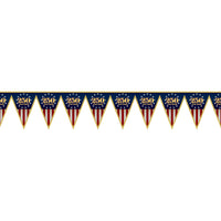 Semiquincentennial Pennant Banner - All-Weather Patriotic