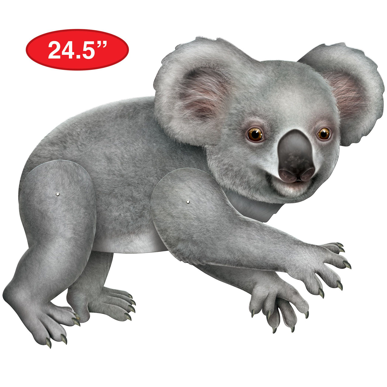 Jointed Koala Figure - 24.5" Australian Party Decoration