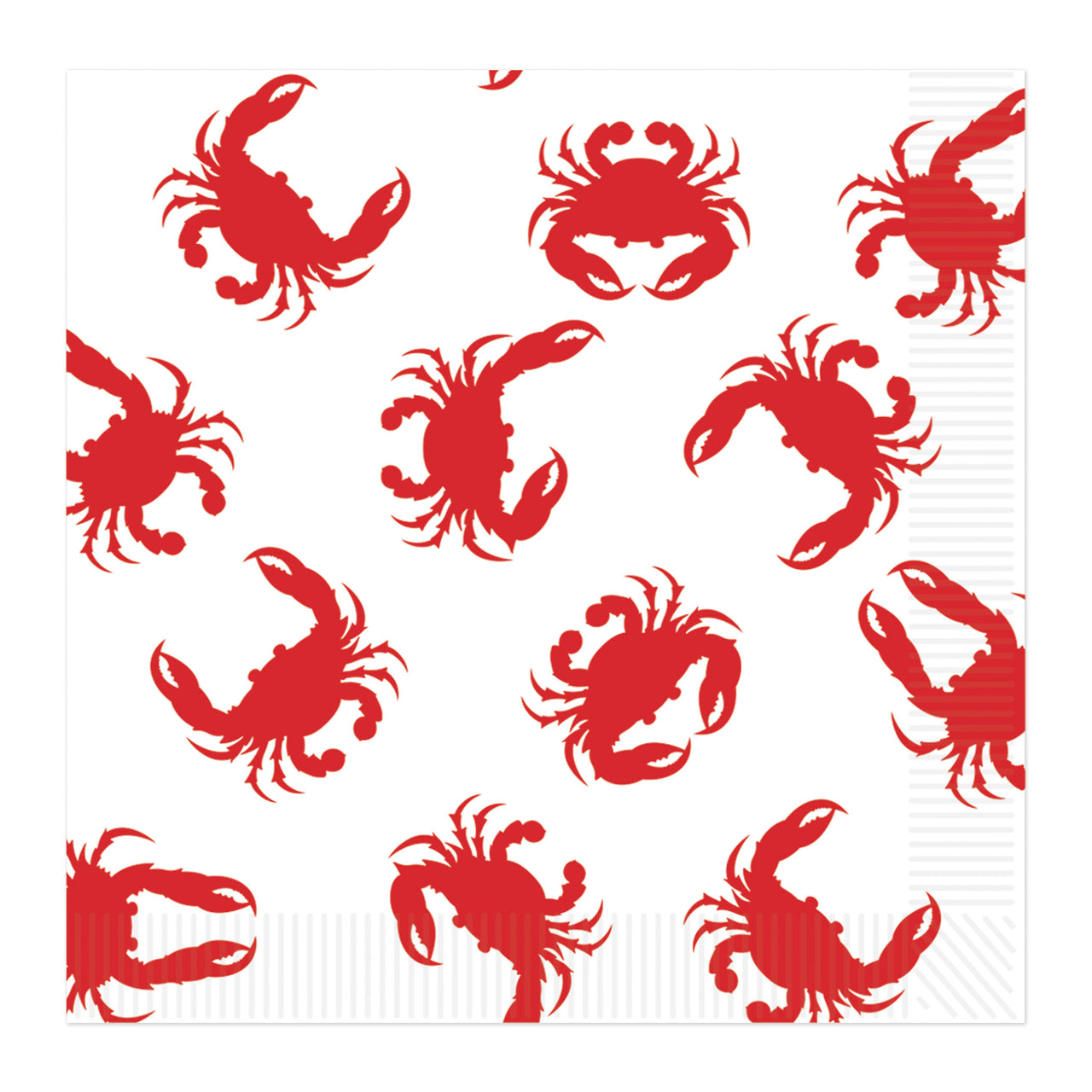 Crab Luncheon Napkins, Tableware, Luau