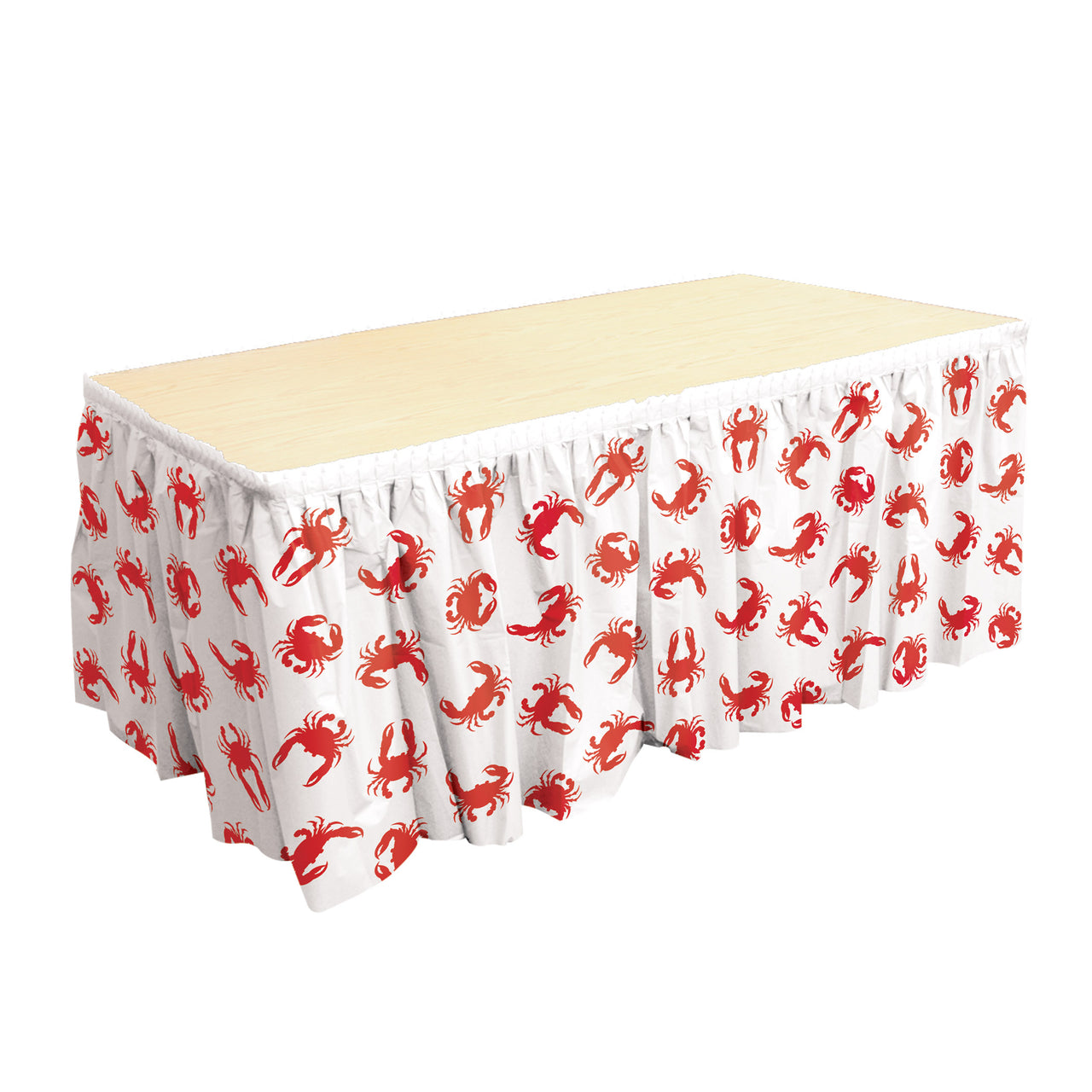Crab Table Skirting, 29" x 14', Tableware, Luau
