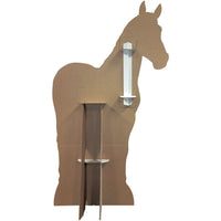 Lifesize Horse Stand-Up Prop - Western & Farm Decor