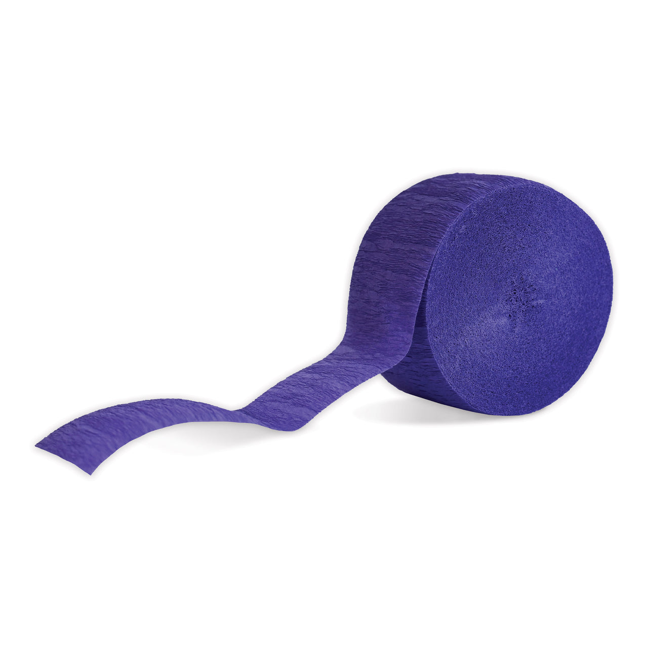 New Purple Festive Crepe Streamer, 1.75" x 81', Streamers, General Occasion