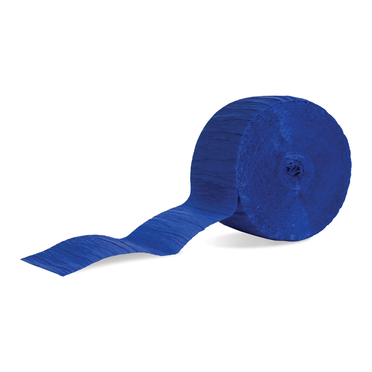 Bright Royal Blue Festive Crepe Streamer, 1.75" x 81', Streamers, General Occasion