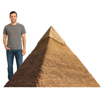 Pyramid Stand-Up Prop - Egyptian Theme Decor