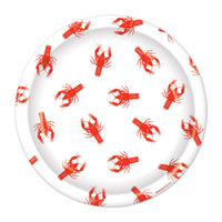 Mardi Gras Crawfish Dessert Plates - 7 inch (8 Count)