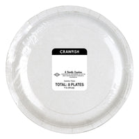 Mardi Gras Crawfish Dessert Plates - 7 inch (8 Count)