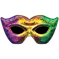 Mardi Gras Masquerade Mask Stand-Up Prop - 4.7ft Tall