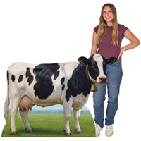 Lifesize Cow Stand-Up Prop - Farm & Western Decor