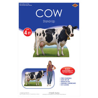 Lifesize Cow Stand-Up Prop - Farm & Western Decor