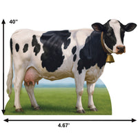 Lifesize Cow Stand-Up Prop - Farm & Western Decor