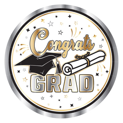 Graduation Dessert Plates - 7 inch (8 Count)