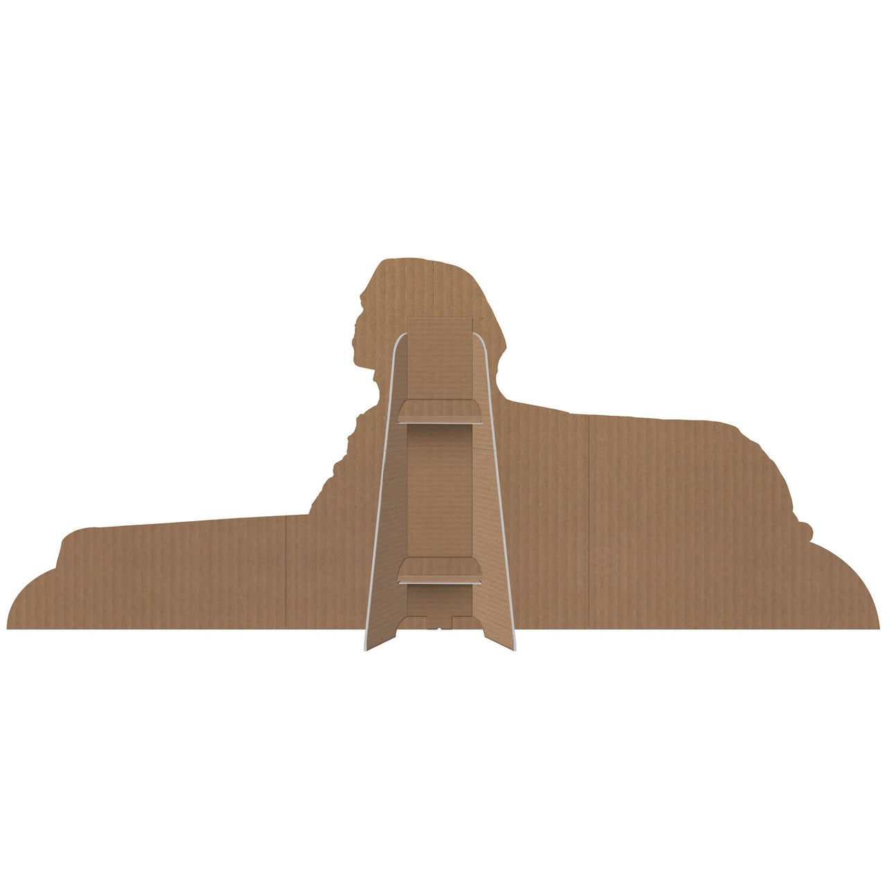Sphinx Stand-Up Prop - Ancient Egypt Decor (33" x 6' 5.25")