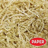 Ivory Paper Shreds - 2oz for Gifting & Decor