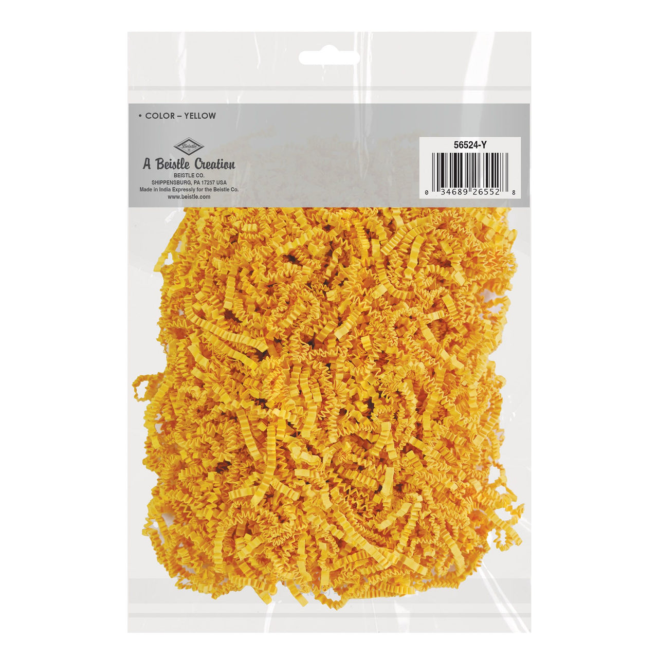 Yellow Paper Shreds - 2oz Gift Basket Filler