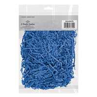 Bright Blue Paper Shreds - 2 oz Bag for Gifts & Crafts