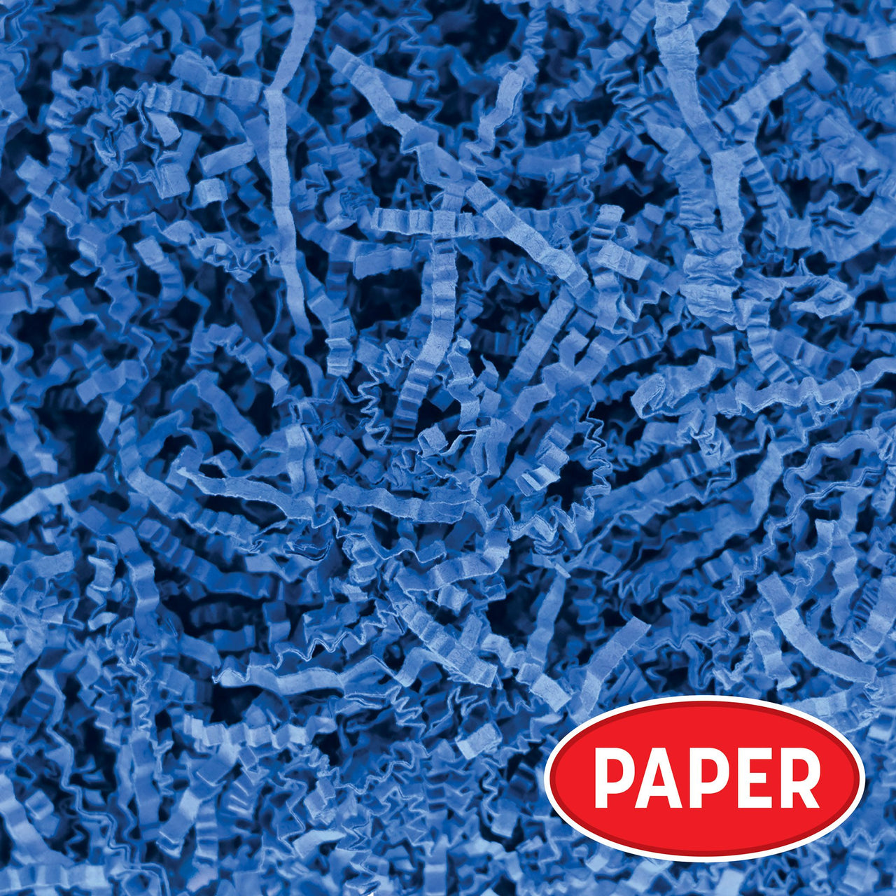 Bright Blue Paper Shreds - 2 oz Bag for Gifts & Crafts