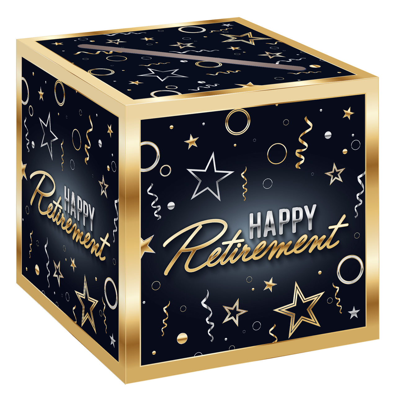 Happy Retirement Card Box, 9" x 9", Gift Related, Retirement