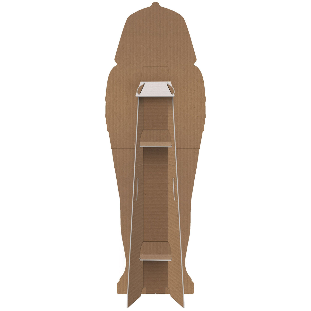 Sarcophagus Stand-Up Prop - 6.3ft Egyptian Decor