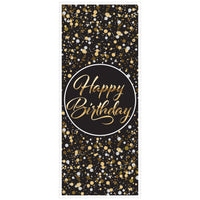 Happy Birthday Door Cover, 6' x 30