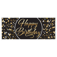Happy Birthday Oversized Sign Banner, 30
