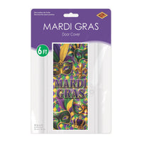 Mardi Gras All-Weather Door Cover - 6 ft x 30 inch