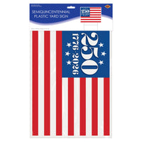 Semiquincentennial Patriotic Yard Sign - 11.5