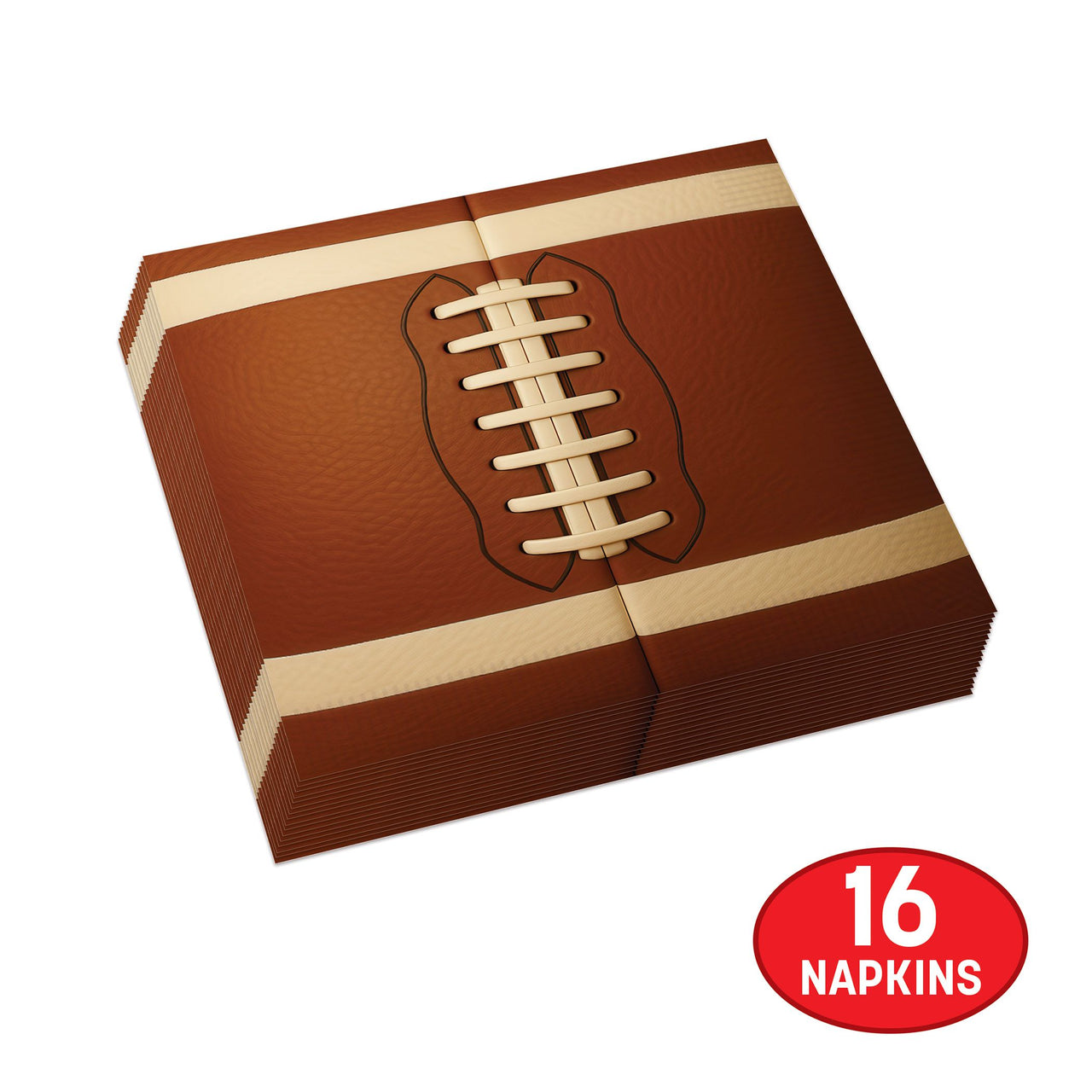 Football Luncheon Napkins (16-Count) - Sports Party Supplies
