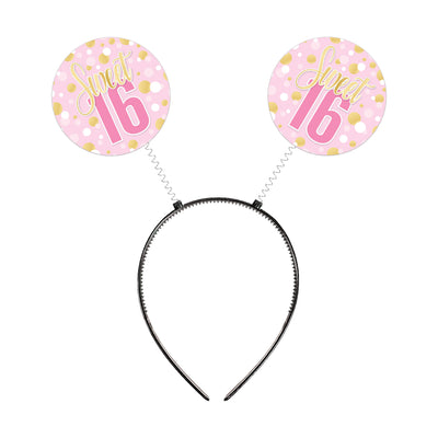 Sweet 16 Boppers Headband - Fun Birthday Party Accessory