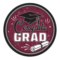 Congrats Grad Burgundy 9