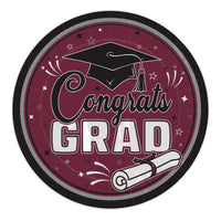 Congrats Grad Burgundy 9