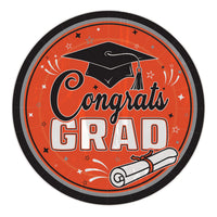 Orange Congrats Grad 9