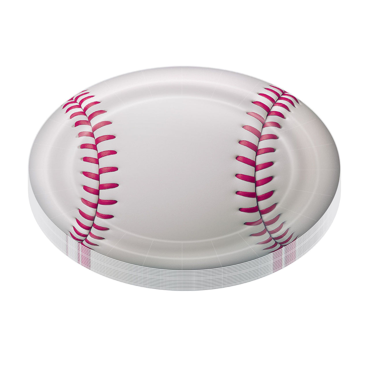 9" Baseball Party Plates - Set of 8 Sports-Themed Dinnerware