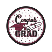Congrats Grad Burgundy 7